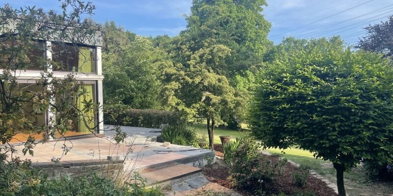 Terrasse am Seminarraum