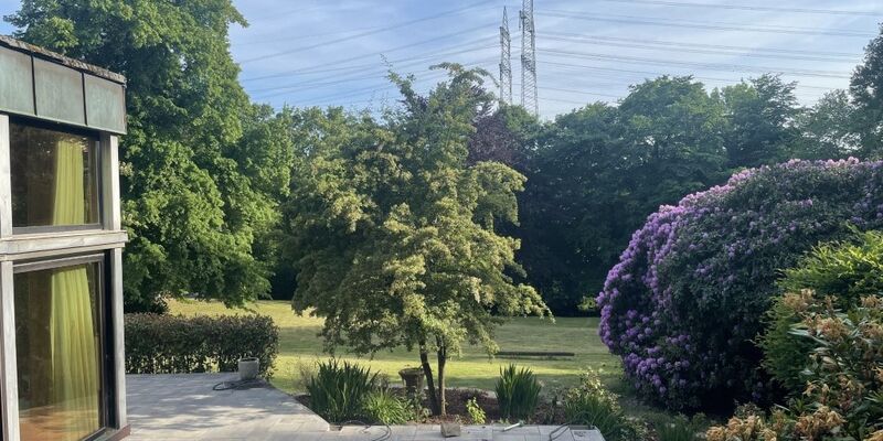 Terrasse am Seminarraum, die Zweite